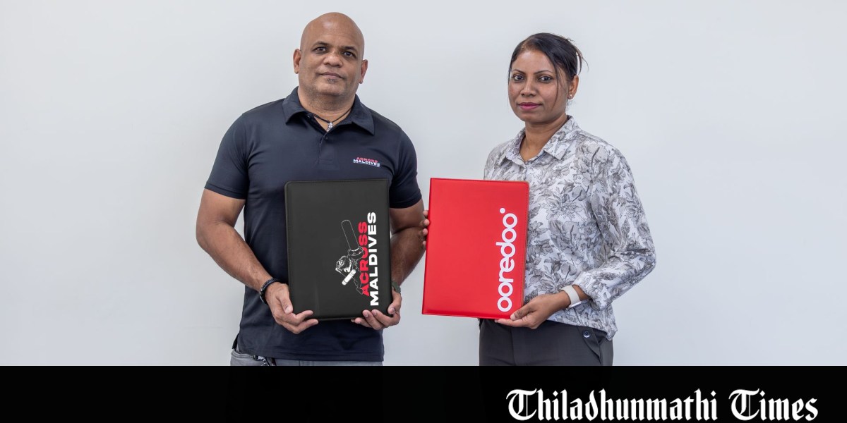 Ooredoo Maldives Partners with World Record Dive Expedition “Across Maldives”