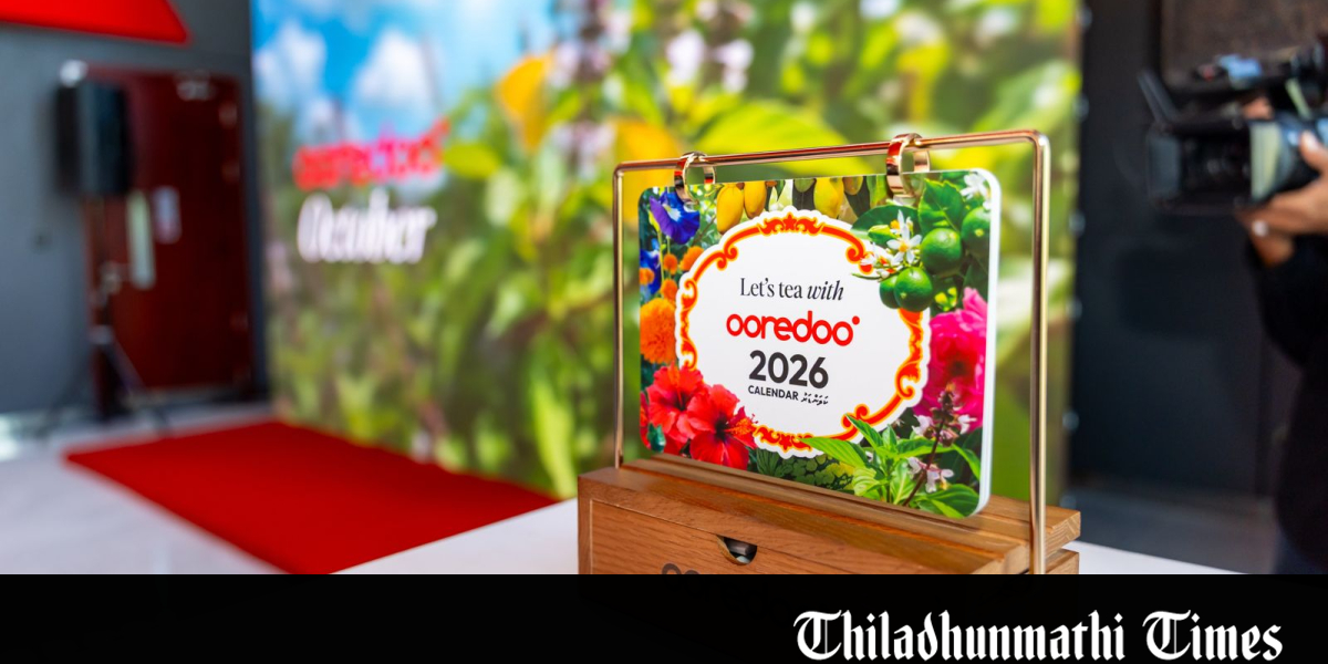 Ooredoo Maldives Unveils 2026 Calendar “Tea with Ooredoo,” Celebrating Culture and Connection